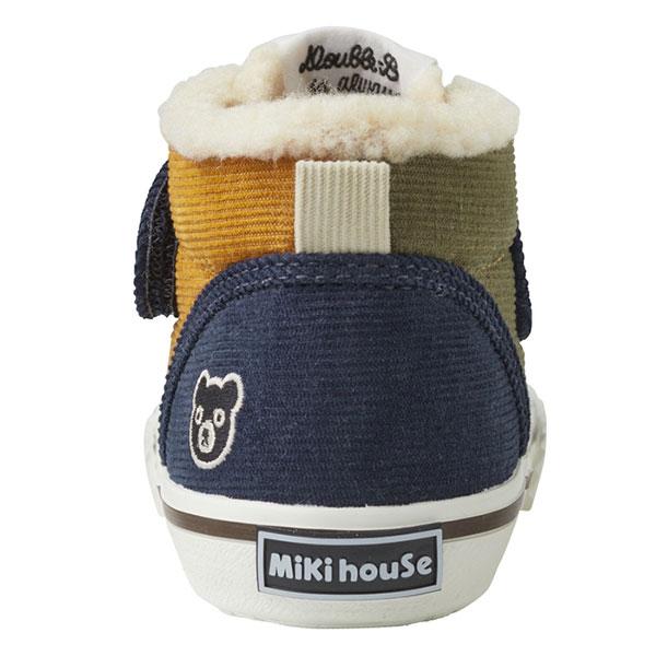 ●30％OFFセール●ミキハウス　ダブルビー　mikihouse　コーデュロイベビーシューズ(13cm-15.5cm）靴　赤ちゃん　ベビー　幼児 | wb | 02