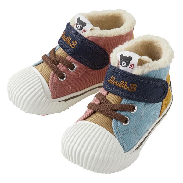 ●30％OFFセール●ミキハウス　ダブルビー　mikihouse　コーデュロイベビーシューズ(13cm-15.5cm）靴　赤ちゃん　ベビー　幼児 | wb | 05