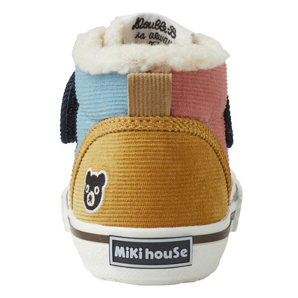●30％OFFセール●ミキハウス　ダブルビー　mikihouse　コーデュロイベビーシューズ(13cm-15.5cm）靴　赤ちゃん　ベビー　幼児 | wb | 06