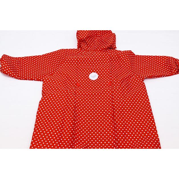 ●均一セール●ラスト1点●オレンジボンボン　orabge bon bon　ドット・レインコート（110cm）幼稚園 保育園 通園 レインコート カッパ アウトレット |  | 01