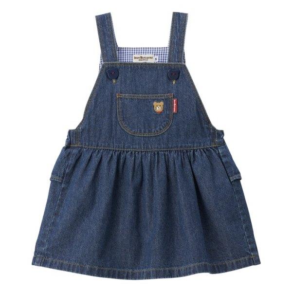 MIKI HOUSE（ミキハウス） ホットビスケッツ デニム フリル ジャンパー