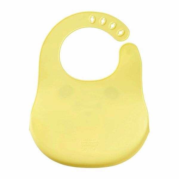 ●30％OFFセール●ミキハウス　ホットビスケッツ　立体ポケット付きランチスタイ（ビブ）/クリアケース付　シリコン素材 | MIKI HOUSE | 01