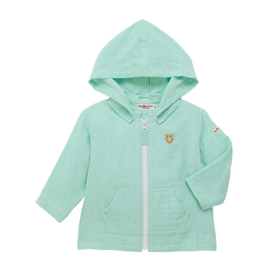 ● 取り寄せ商品●ミキハウス ホットビスケッツ mikihouse UVカットパーカー ( 80 90 100 110 120 ) 子ども服 ベビー キッズ 男の子 | MIKI HOUSE | 01