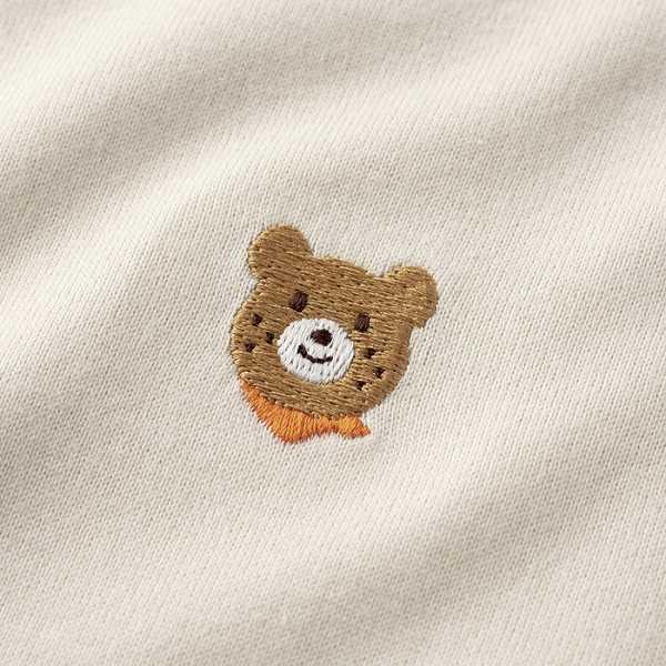MIKIHOUSE クマ刺繍 長袖Tシャツ 90 長袖Tシャツ – ミキハウスオフィシャルサイト