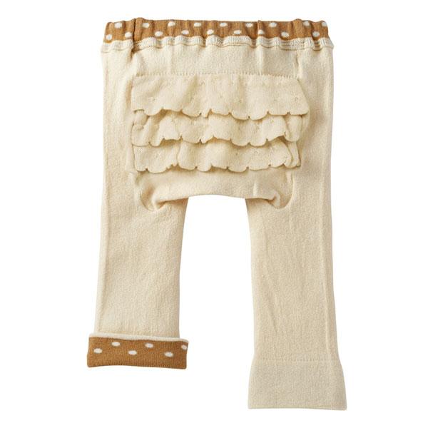 ●取り寄せ商品●ミキハウス　ホットビスケッツ　mikihouse　おしり　フリル　９分丈　ベビースパッツ(S・M・L）ベビー　かわいい | MIKI HOUSE | 04