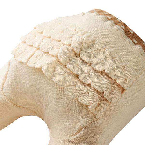 ●取り寄せ商品●ミキハウス　ホットビスケッツ　mikihouse　おしり　フリル　９分丈　ベビースパッツ(S・M・L）ベビー　かわいい | MIKI HOUSE | 08