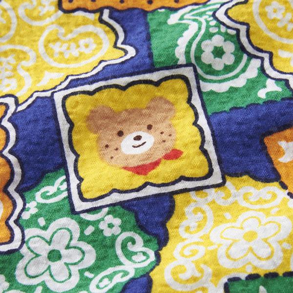 ●30％OFFセール●ミキハウス　ホットビスケッツ　mikihouse　プッチー　総柄　６分丈パンツ　半ズボン（80cm・90cm・100cm・110cm・120cm）アウトレット | MIKI HOUSE | 02