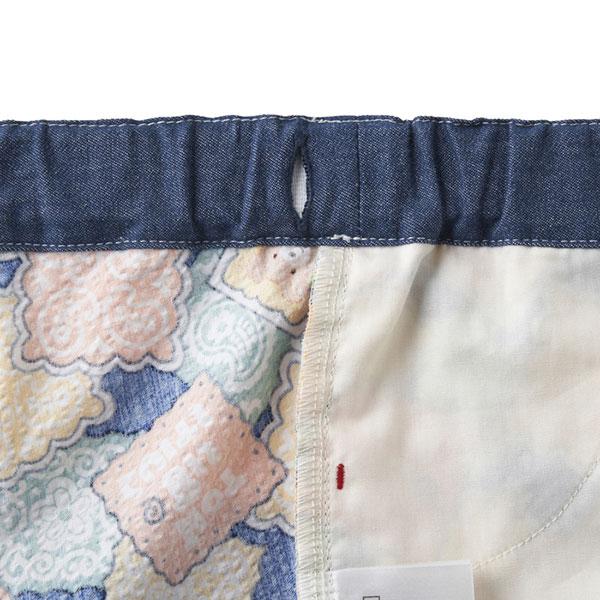 ●30％OFFセール●ミキハウス　ホットビスケッツ　mikihouse　プッチー　総柄　６分丈パンツ　半ズボン（80cm・90cm・100cm・110cm・120cm）アウトレット | MIKI HOUSE | 03