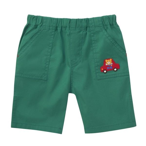 ミキハウス正規販売店/ミキハウス　ホットビスケッツ　mikihouse　ドライブ　ビーンズくん　6分丈　ハーフパンツ(80cm・90cm・100cm・110cm・120cm） | MIKI HOUSE | 03