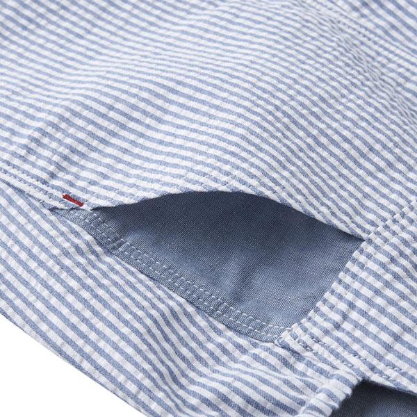 ●スペシャルセール●ミキハウス　ホットビスケッツ　mikihouse　５分丈オーバーオール　ハーフパンツ　胸ポケット（S・M・L・LL）の画像