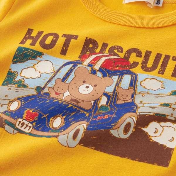 ミキハウスダブルビーホットビスケッツ 100セット8枚バックプリント