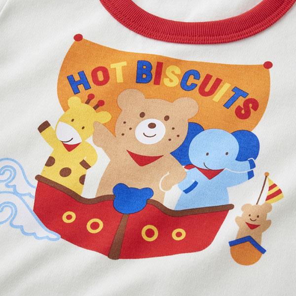 ●30％OFFセール●ミキハウス　ホットビスケッツ　mikihouse　ビーンズくん　半袖　ルームウエア　パジャマ（80cm・90cm・100cm・110cm・120cm） | MIKI HOUSE | 03