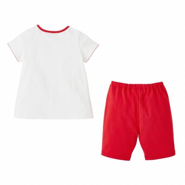 ミキハウス正規販売店/ミキハウス　ホットビスケッツ　mikihouse　ルームウェア　上下　セット　半袖パジャマ(80cm・90cm・100cm・110cm・120cm） | MIKI HOUSE | 02