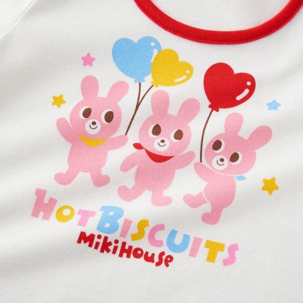 ミキハウス正規販売店/ミキハウス　ホットビスケッツ　mikihouse　ルームウェア　上下　セット　半袖パジャマ(80cm・90cm・100cm・110cm・120cm） | MIKI HOUSE | 03