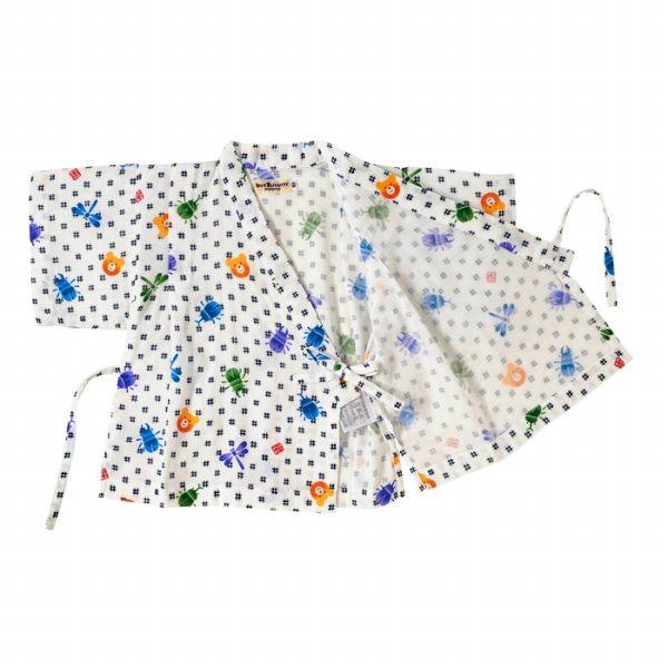 ●取り寄せ商品●ミキハウス　ホットビスケッツ　mikihouse　カラフルビーンズ　ウインドブレーカー　( 80　90　100　110　120 )　羽織り　UVカット　撥水加工 | MIKI HOUSE | 02