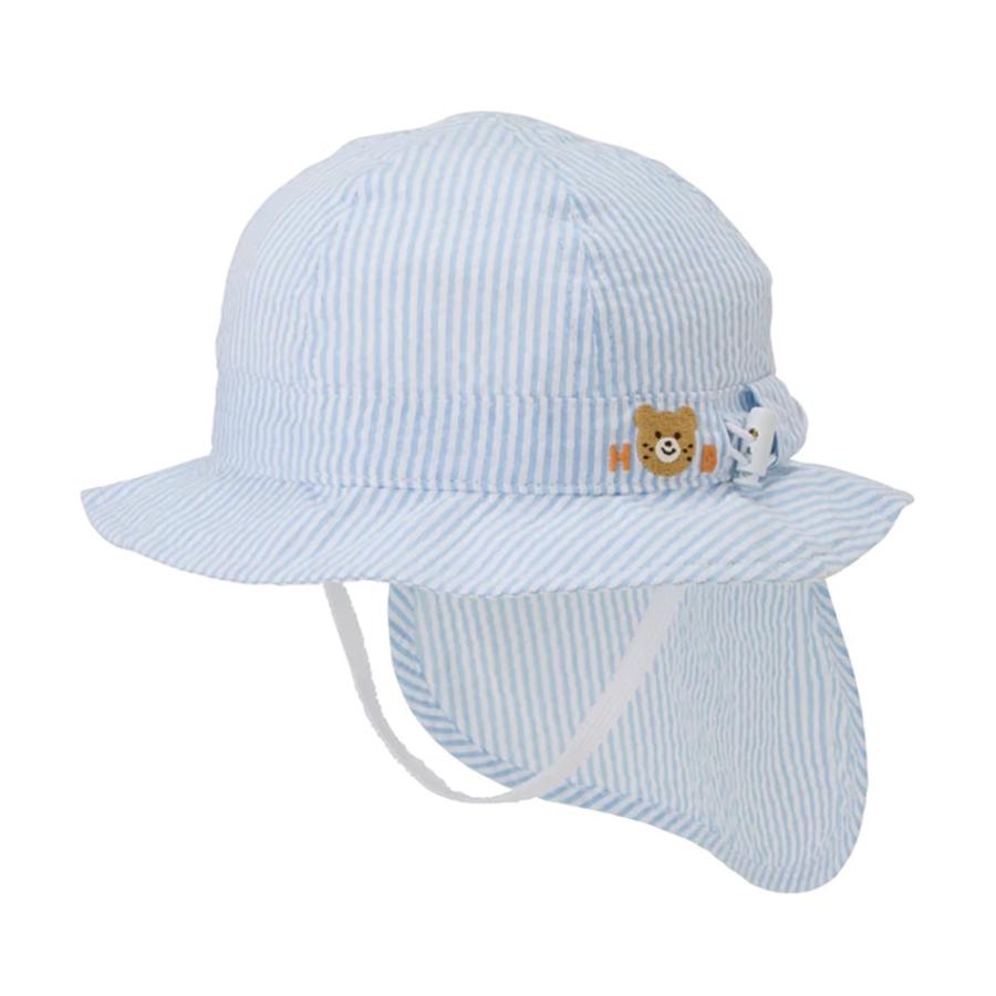 ● 取り寄せ商品●ミキハウス ホットビスケッツ mikihouse ストライプ柄帽子 (.SS(46-48cm) - L(52-54cm) ) ハット キッズ ジュニア | MIKI HOUSE | 14