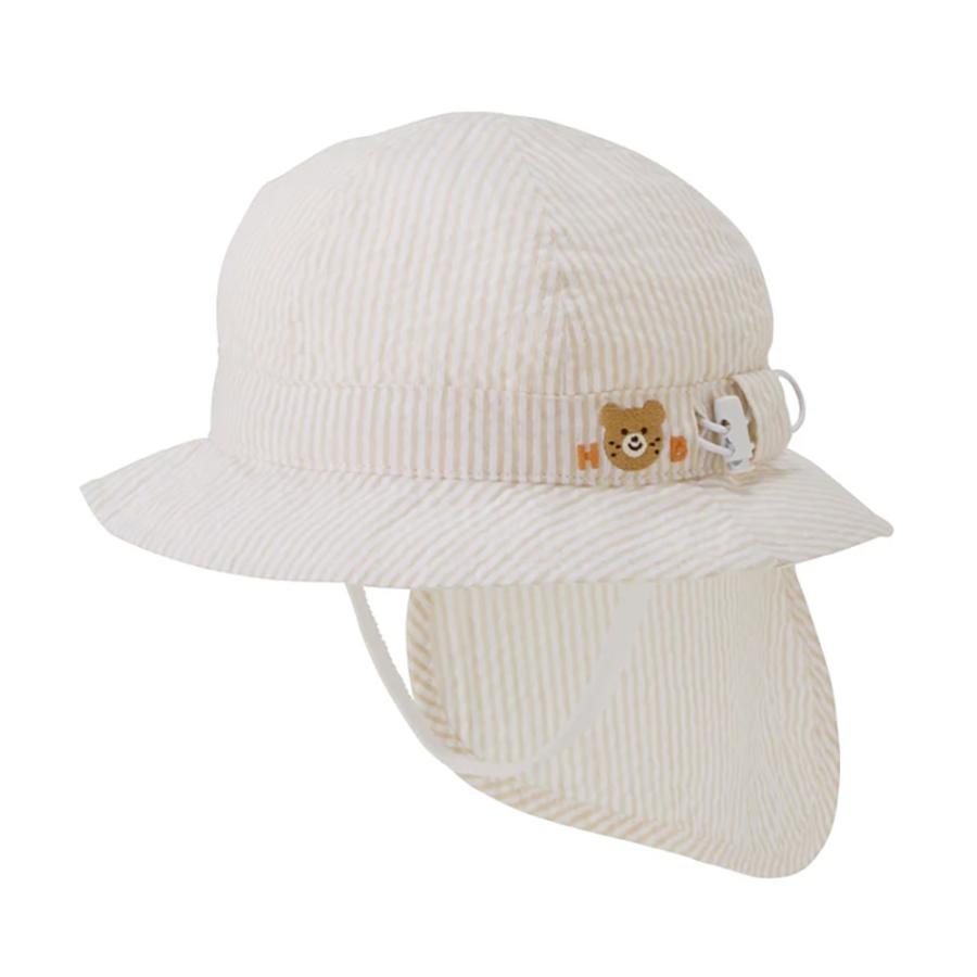 ● 取り寄せ商品●ミキハウス ホットビスケッツ mikihouse ストライプ柄帽子 (.SS(46-48cm) - L(52-54cm) ) ハット キッズ ジュニア | MIKI HOUSE | 07