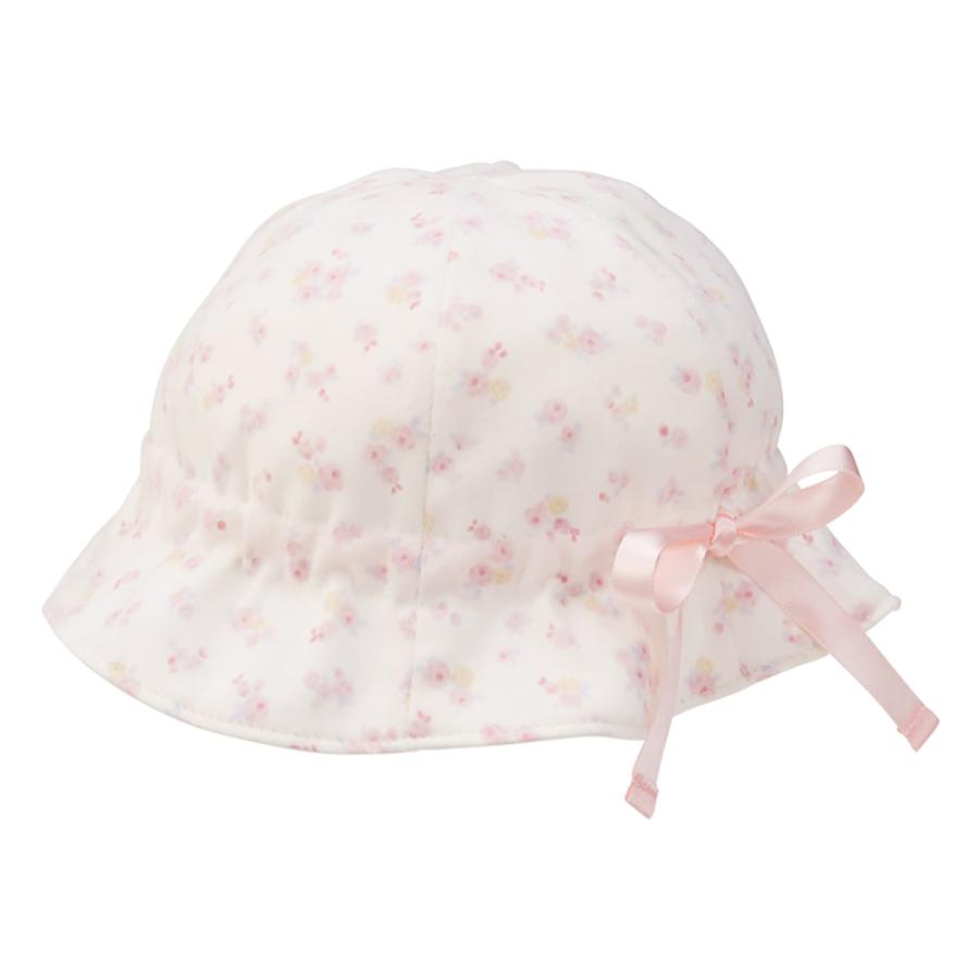 ●50％OFFセール● ミキハウス ホットビスケッツ mikihouse 花柄帽子（HB） ( フリー(44-48cm) ） キッズ ジュニア 女の子 | MIKI HOUSE | 01