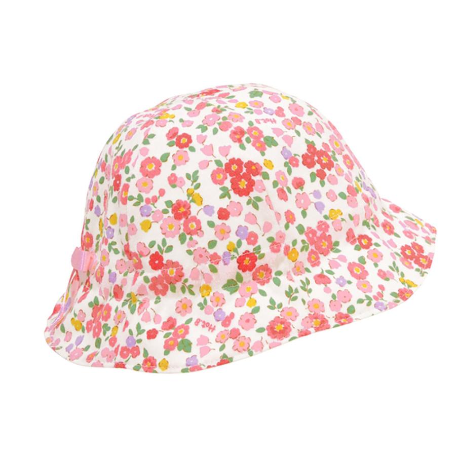 ●50％OFFセール● ミキハウス ホットビスケッツ mikihouse 花柄帽子（HB） ( フリー(44-48cm) ） キッズ ジュニア 女の子 | MIKI HOUSE | 04