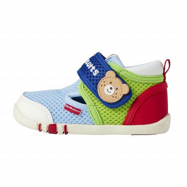 ●取り寄せ商品●ミキハウス　ホットビスケッツ　mikihouse　ダブルラッセル ファーストベビーシューズ ( 11.5cm 12cm 12.5cm 13cm 13.5cm ） サンダル | MIKI HOUSE | 04