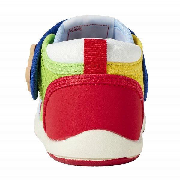 ●取り寄せ商品●ミキハウス　ホットビスケッツ　mikihouse　ダブルラッセル セカンド ベビーシューズ ( 14cm 14.5cm 15cm 15.5cm ） メッシュ サンダル 男の子 | MIKI HOUSE | 02