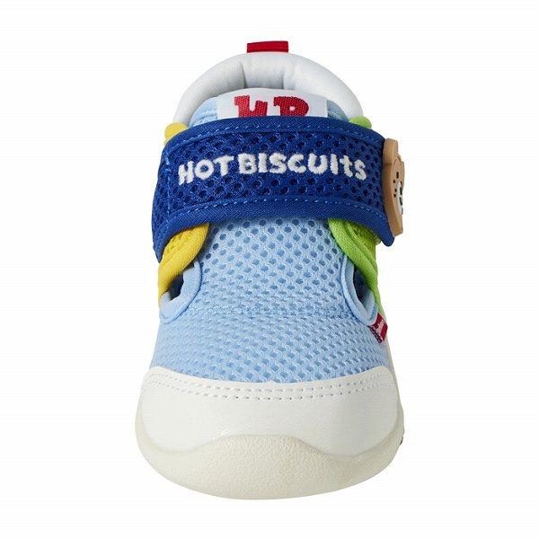 ●取り寄せ商品●ミキハウス　ホットビスケッツ　mikihouse　ダブルラッセル セカンド ベビーシューズ ( 14cm 14.5cm 15cm 15.5cm ） メッシュ サンダル 男の子 | MIKI HOUSE | 06