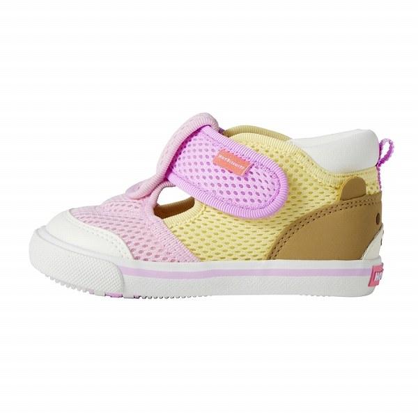 ●取り寄せ商品●ミキハウス　ホットビスケッツ　mikihouse  お顔ドン ダブルラッセル セカンドベビーシューズ ( 14cm 14.5cm 15cm ）靴　サマーシューズ | MIKI HOUSE | 10