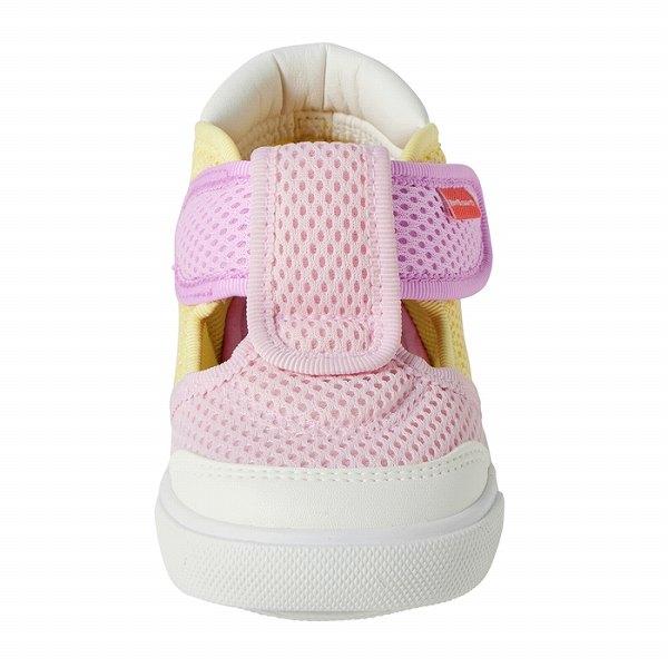 ●取り寄せ商品●ミキハウス　ホットビスケッツ　mikihouse  お顔ドン ダブルラッセル セカンドベビーシューズ ( 14cm 14.5cm 15cm ）靴　サマーシューズ | MIKI HOUSE | 12