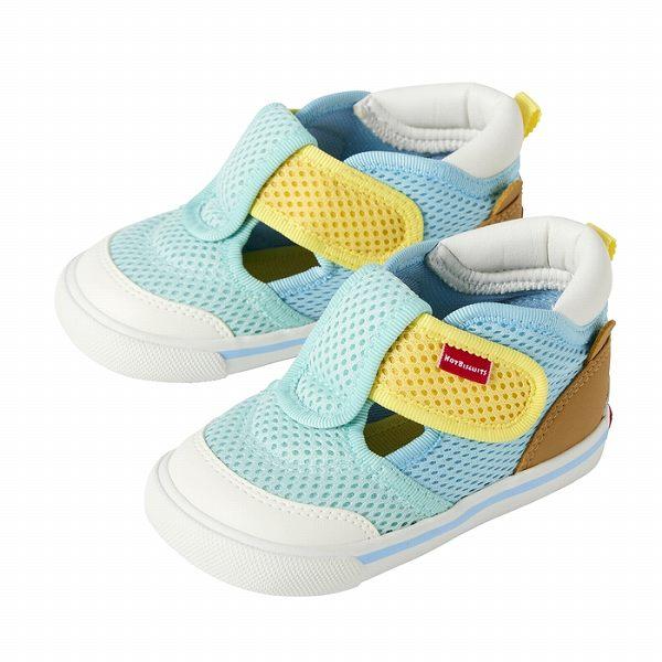 ●取り寄せ商品●ミキハウス　ホットビスケッツ　mikihouse  お顔ドン ダブルラッセル セカンドベビーシューズ ( 14cm 14.5cm 15cm ）靴　サマーシューズ | MIKI HOUSE | 02