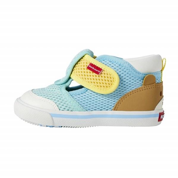 ●取り寄せ商品●ミキハウス　ホットビスケッツ　mikihouse  お顔ドン ダブルラッセル セカンドベビーシューズ ( 14cm 14.5cm 15cm ）靴　サマーシューズ | MIKI HOUSE | 05