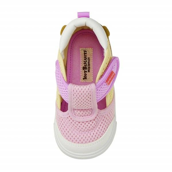 ●取り寄せ商品●ミキハウス　ホットビスケッツ　mikihouse  お顔ドン ダブルラッセル セカンドベビーシューズ ( 14cm 14.5cm 15cm ）靴　サマーシューズ | MIKI HOUSE | 09