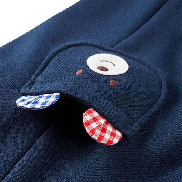 ●30％OFFセール●ミキハウス ホットビスケッツ お顔ドン サイドポケット　パンツ(80・90・100・110）長ズボン　アウトレット | MIKI HOUSE | 05