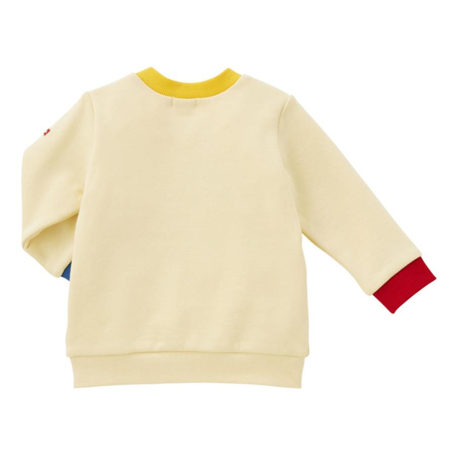●50％OFF●ミキハウス ホットビスケッツ mikihouse ビーンズくん ブロックモチーフトレーナー （ 90cm ） 男の子 女の子 ベビー 赤ちゃん 出産祝い プレゼント | MIKI HOUSE | 02