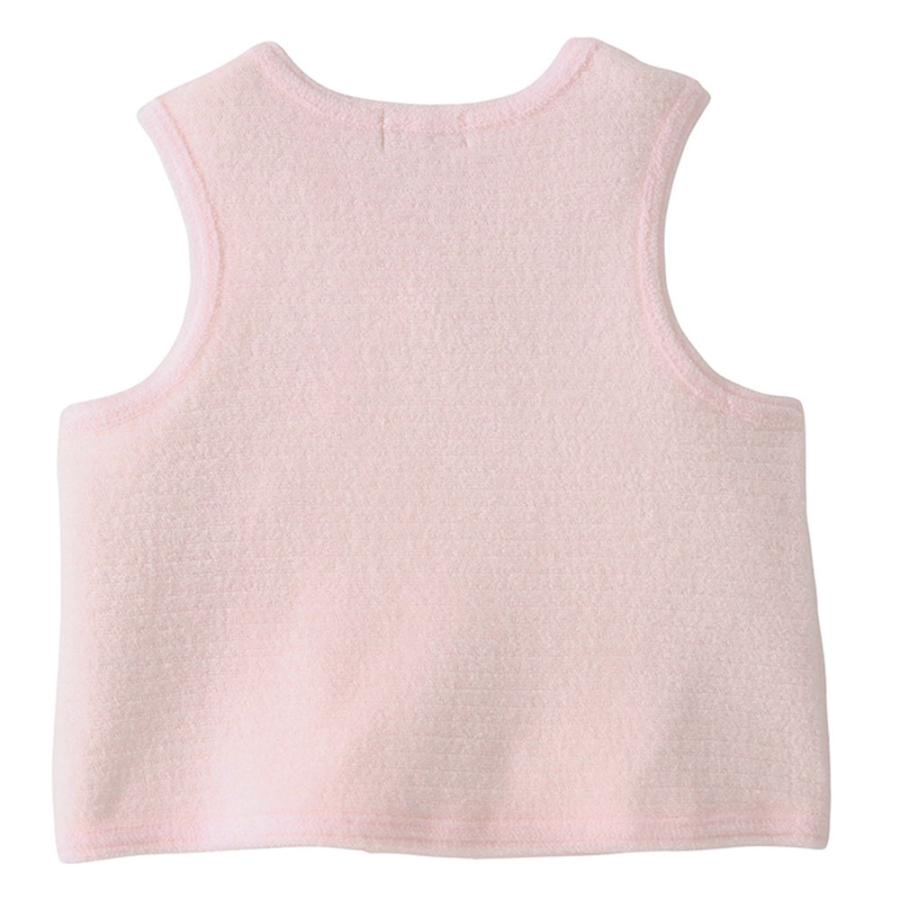 ●30％OFFセール●ミキハウス ホットビスケッツ ベビー 胴着 パイル地 ベスト（50cm-70cm）  新生児 男の子 女の子 | MIKI HOUSE | 02