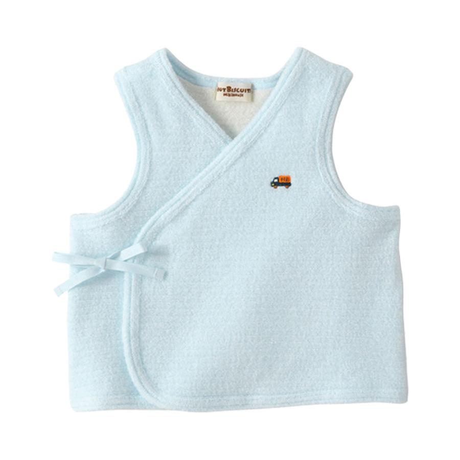 ●30％OFFセール●ミキハウス ホットビスケッツ ベビー 胴着 パイル地 ベスト（50cm-70cm）  新生児 男の子 女の子 | MIKI HOUSE | 03