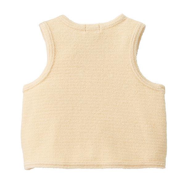 ●30％OFFセール●ミキハウス ホットビスケッツ ベビー 胴着 パイル地 ベスト（50cm-70cm）  新生児 男の子 女の子 | MIKI HOUSE | 06