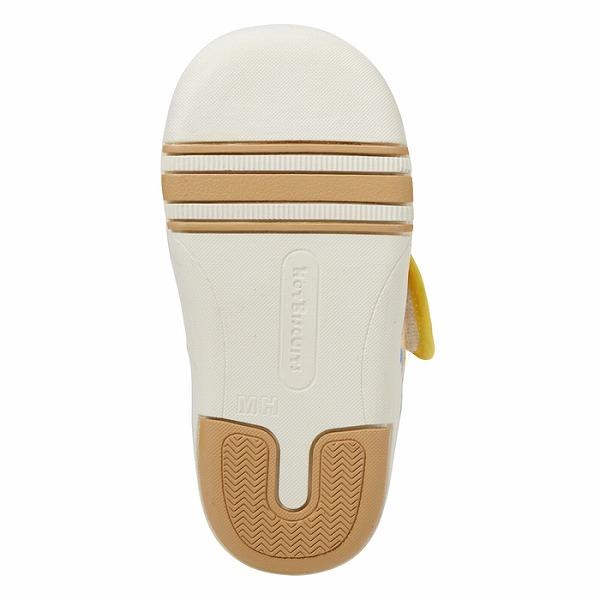 ●取り寄せ商品●ミキハウス　ホットビスケッツ　mikihouse くま 総柄 セカンド ベビーシューズ (14cm・14.5cm・15cm）カラフルビーンズ 靴 | MIKI HOUSE | 04