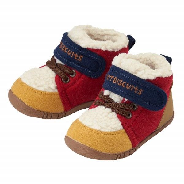 ●50％OFFセール●ミキハウス　ホットビスケッツ　mikihouse　ボア付き　ファースト　ベビーシューズ(11.5cm・12cm・12.5cm・13cm・13.5cm）靴 子ども用 | MIKI HOUSE | 05