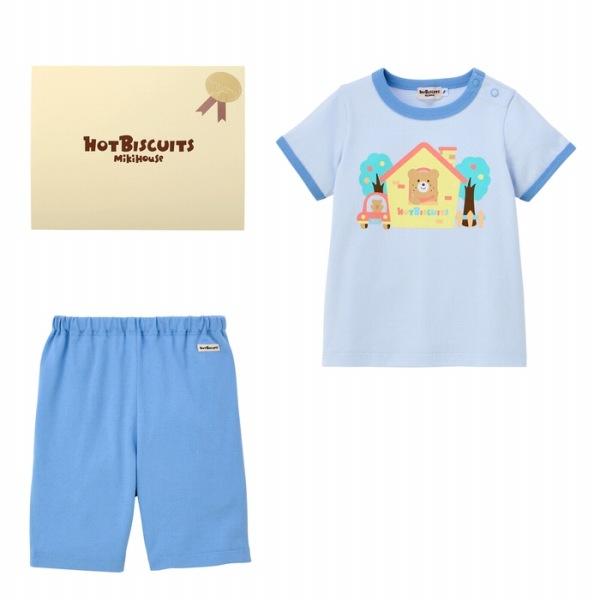 ミキハウス　ホットビスケッツ　mikihouse 半袖Ｔシャツセット【箱付き】（フリー：70ｃｍ-80ｃｍ）子ども服　男の子　幼児　保育園　幼稚園　パジャマ | MIKI HOUSE | 05