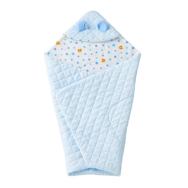 ●30％OFFセール●ミキハウス　ホットビスケッツ　mikihouse　お耳付き リバーシブルニットキルトアフガン アウトレット ベビー | MIKI HOUSE | 07