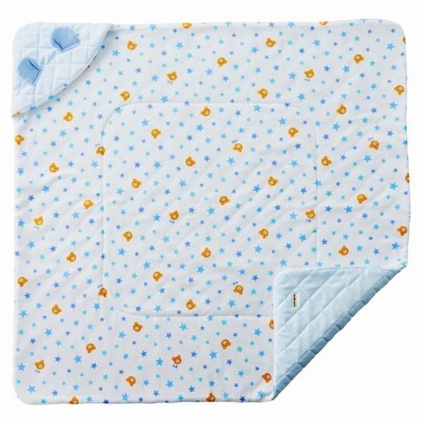 ●30％OFFセール●ミキハウス　ホットビスケッツ　mikihouse　お耳付き リバーシブルニットキルトアフガン アウトレット ベビー | MIKI HOUSE | 09