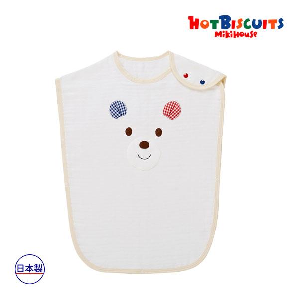 ミキハウス正規販売店/ミキハウス　ホットビスケッツ　mikihouse　お顔ドン　ガーゼ　スリーパー(サイズ無し） | MIKI HOUSE