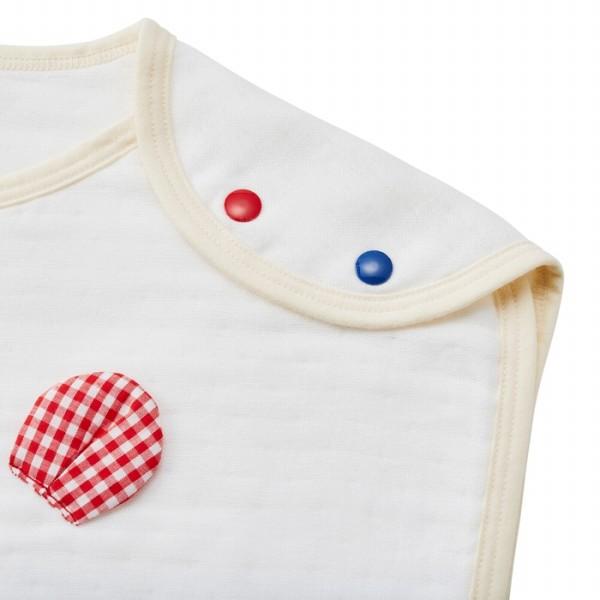 ミキハウス正規販売店/ミキハウス　ホットビスケッツ　mikihouse　お顔ドン　ガーゼ　スリーパー(サイズ無し） | MIKI HOUSE | 05