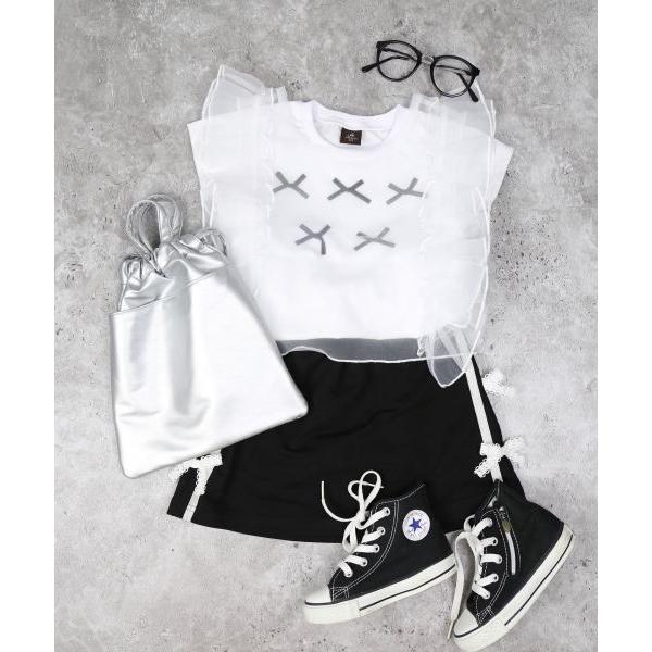 エマーブル　AIMABLE　リボン&ライン入り スカート付きパンツ(100・110・120・130・140)子ども服　女の子　小学生　キッズ リボン　AM25ES003 | AIMABLE | 06