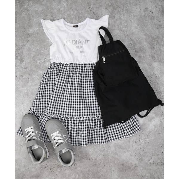 エマーブル　AIMABLE　レイヤードチュール ワンピース 2Pセット (100・110・120・130・140)子ども服　女の子　小学生　キッズ カジュアルガーリー AM25ES005 | AIMABLE | 13