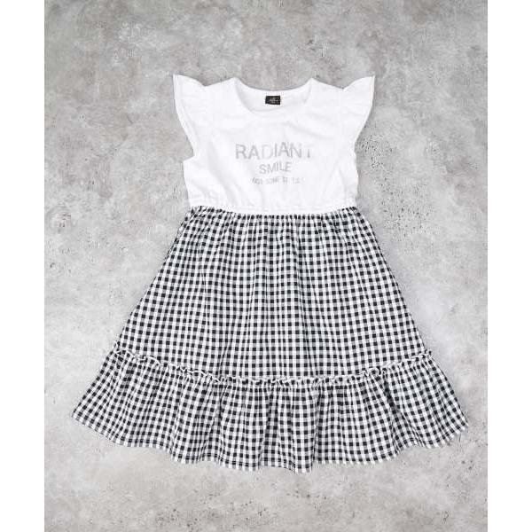 エマーブル　AIMABLE　レイヤードチュール ワンピース 2Pセット (100・110・120・130・140)子ども服　女の子　小学生　キッズ カジュアルガーリー AM25ES005 | AIMABLE | 03