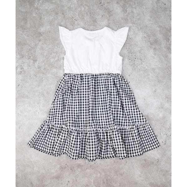 エマーブル　AIMABLE　レイヤードチュール ワンピース 2Pセット (100・110・120・130・140)子ども服　女の子　小学生　キッズ カジュアルガーリー AM25ES005 | AIMABLE | 04