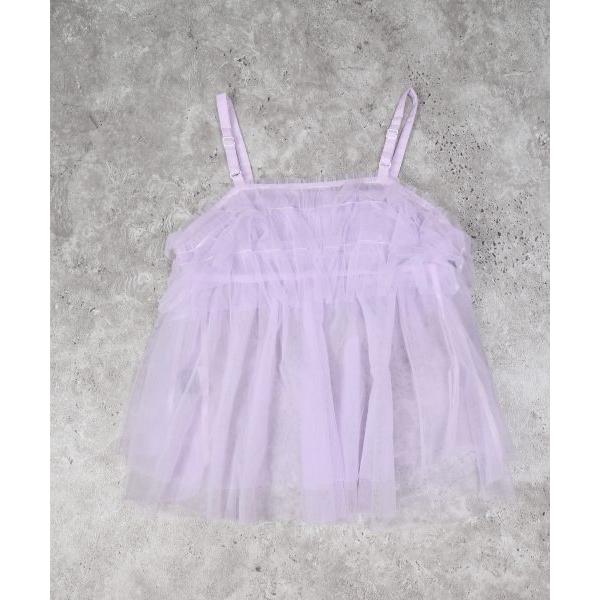 エマーブル　AIMABLE　レイヤードチュール ワンピース 2Pセット (100・110・120・130・140)子ども服　女の子　小学生　キッズ カジュアルガーリー AM25ES005 | AIMABLE | 06