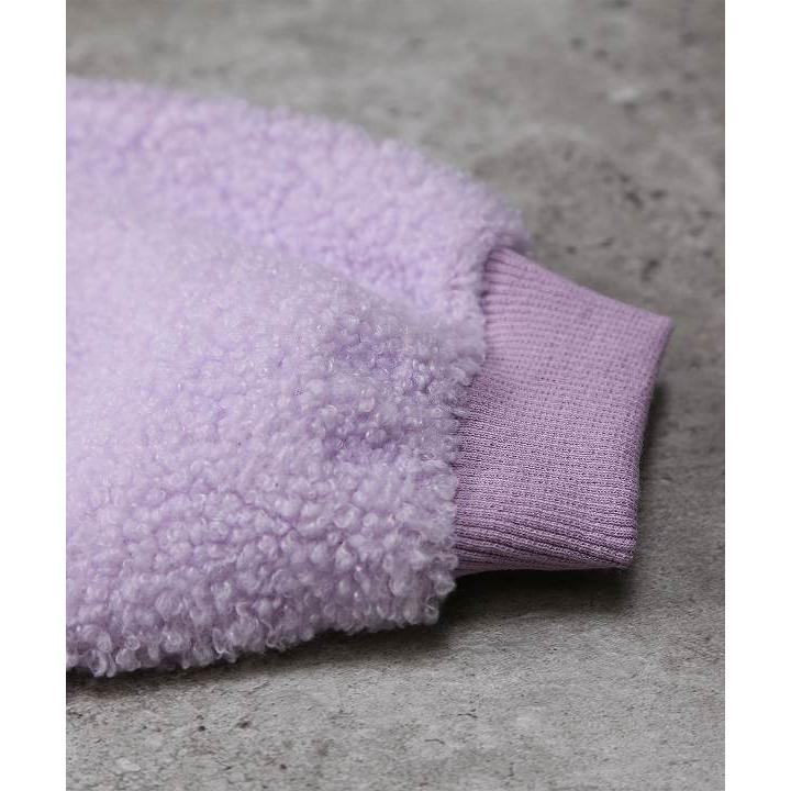 ●50％OFFセール●エマーブル AIMABLE ボアスリーブねこプリントトレーナー  (110・120・130・140) アウトレット セール | DILASH | 04