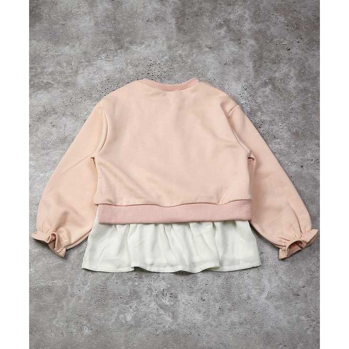 ●50％OFFセール●エマーブル AIMABLE リボンシフォンチュニック( 110・120・130・140 ) アウトレット セール | DILASH | 03